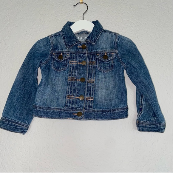 GAP Jackets & Coats Toddler Gap Denim Jacket Size 2 Medium Wash